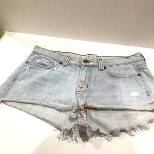 J Brand shorts jeans short shorts size 28 Distressed
